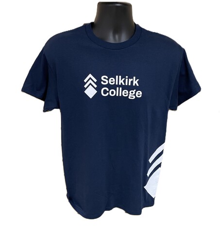 Tshirt - Selkirk College Logo - Navy - 2xl